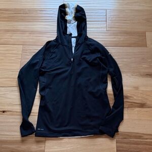 Nike Pro Combat Black and White Compression Top